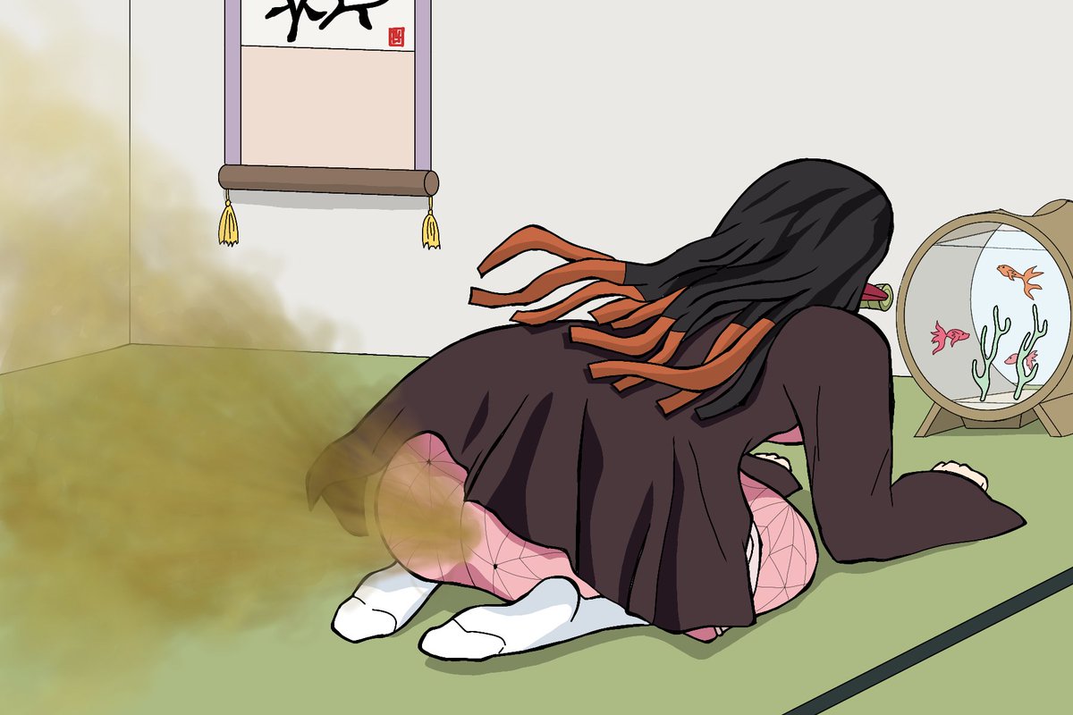 Nezuko fart
#fart #girlfart #animefart #おなら
#オナラ