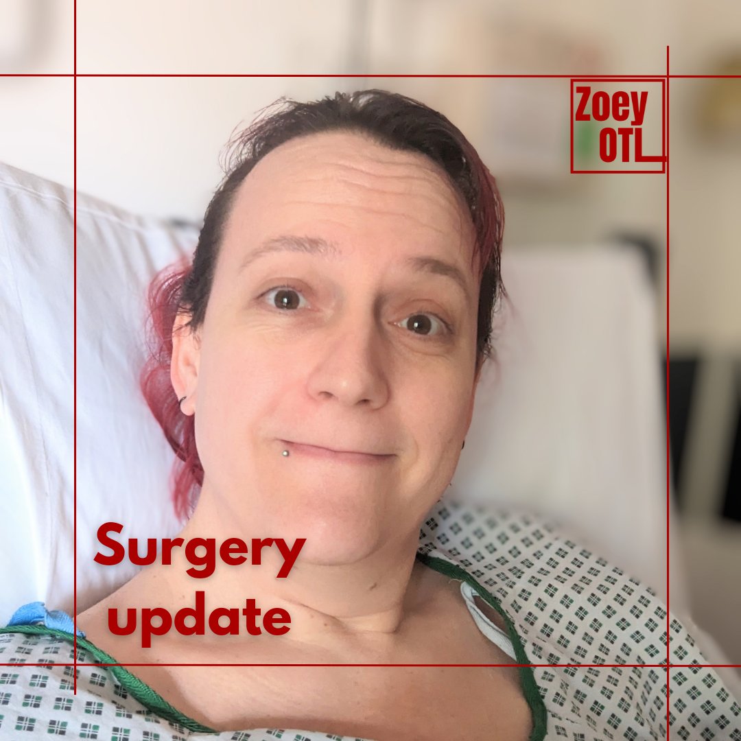 Zoey_OTL's tweet photo. So I've had the op, and I'm still here! π€£
I'm currently recovering in hospital (room 216 Nuffield health hospital, parkside, Wimbledon) and seem to be doing okay.
If anyone's local, come say hi, I look great! π€£π€£π€£
Loves ya xxx
#transgenderwriter #transgenderrights #mtfgrs https://t.co/ZYXGrr7nsd