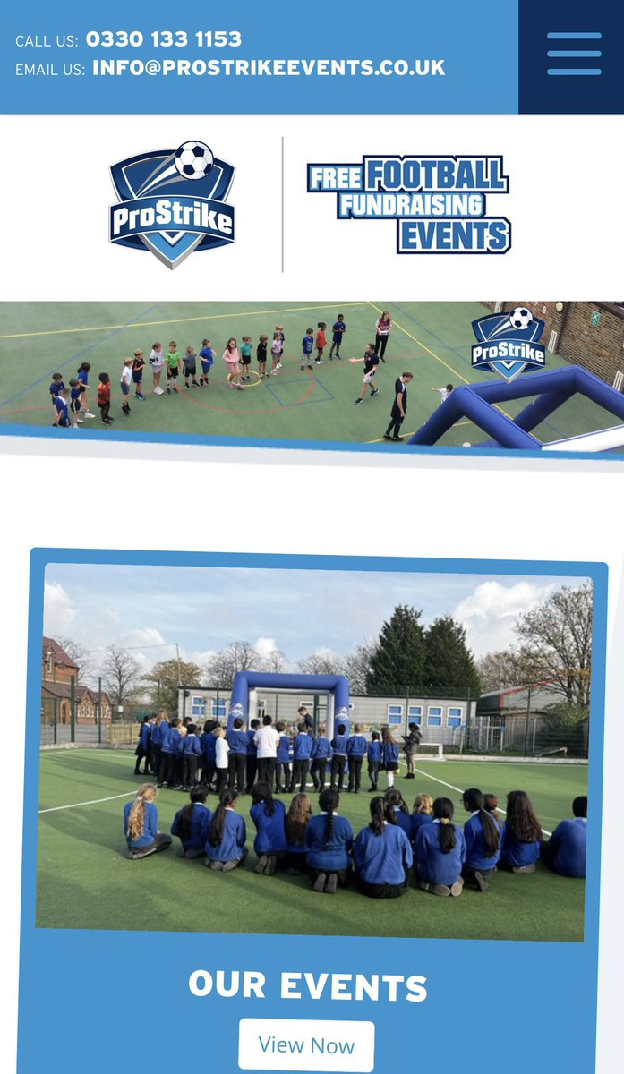 On Wednesday we’re visiting <a href="/StormontSchool/">Stormont School</a> ⚽️

We can’t wait to see you all soon 😀

For those of you submitting your fundraising online you can do so here ⬇️⬇️⬇️⬇️⬇️⬇️⬇️⬇️⬇️⬇️⬇️⬇️⬇️

prostrikeevents.co.uk/pay-online