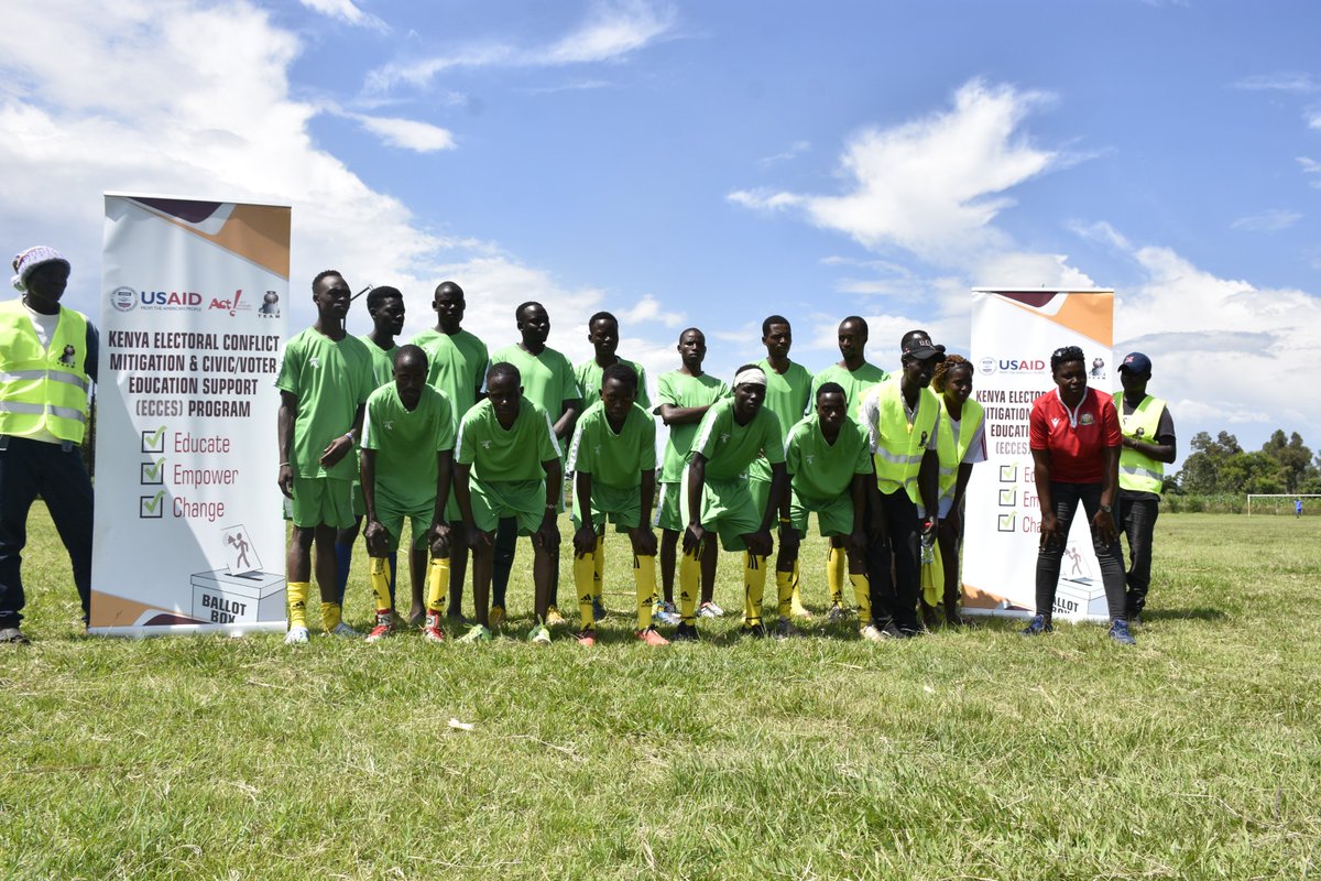 Transform Empowerment For Action Initiative (TEAM) (@transformfor) on Twitter photo Cross Border Peace Tournament held today at Chemelil by TEAM with the support from <a href="/USAIDKenya/">USAID Kenya</a> through ACT! <a href="/tendasasa/">Act Change Transform (Act!)</a> under the Kenya Electoral Conflicts Mitigation & Civic/Voter Education Support (ECCES) Program. Cross Border Peace Tournament held today at Chemelil by TEAM with the support from <a href="/USAIDKenya/">USAID Kenya</a> through ACT! <a href="/tendasasa/">Act Change Transform (Act!)</a> under the Kenya Electoral Conflicts Mitigation & Civic/Voter Education Support (ECCES) Program.