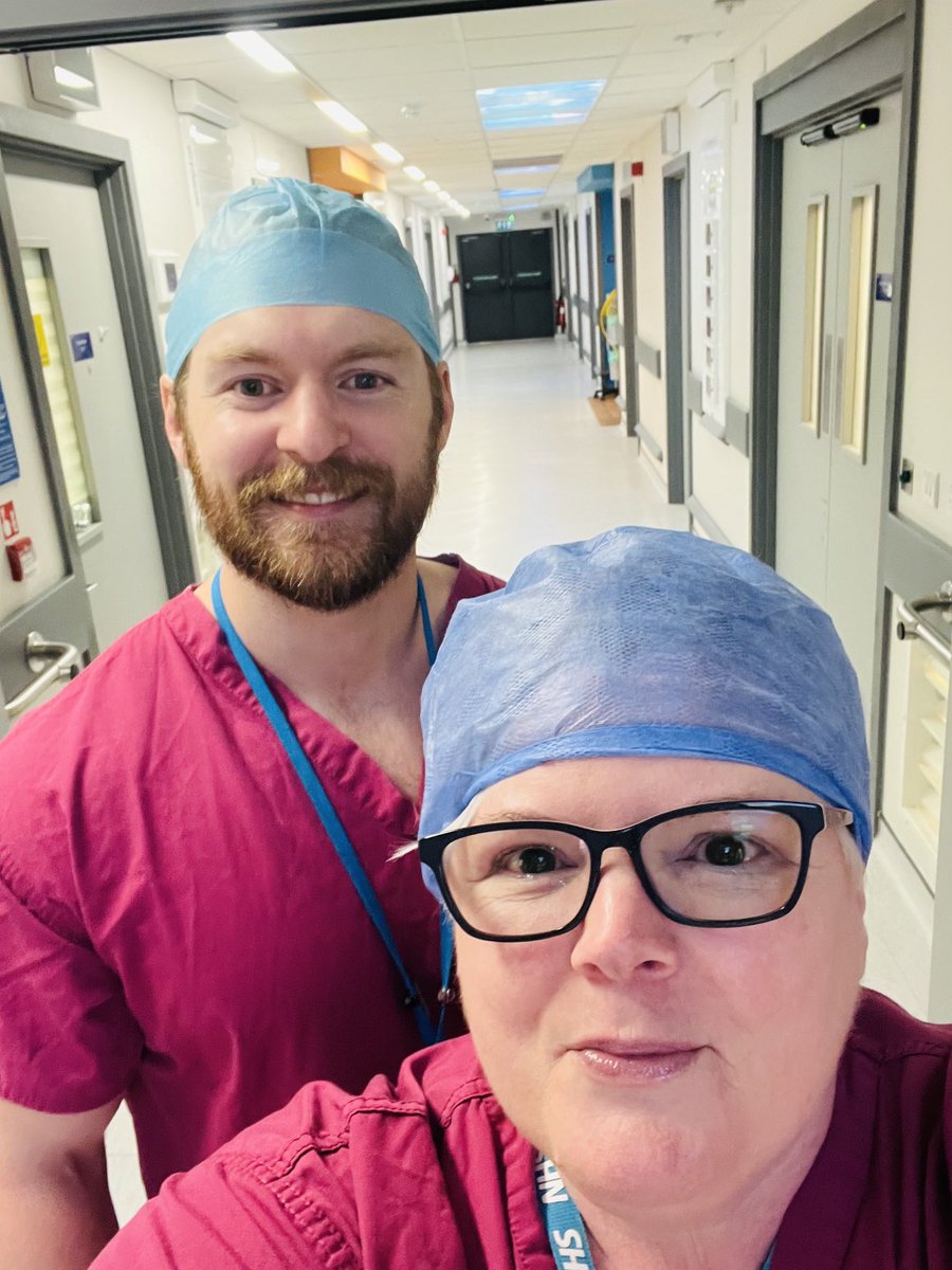 Whistle stop tour of Theatres this morning with Jay, Deputy DD to see demo of proposed new kit. Thanks ⁦<a href="/emma_reay/">Emma Reay</a>⁩ for tour. Exciting times!!