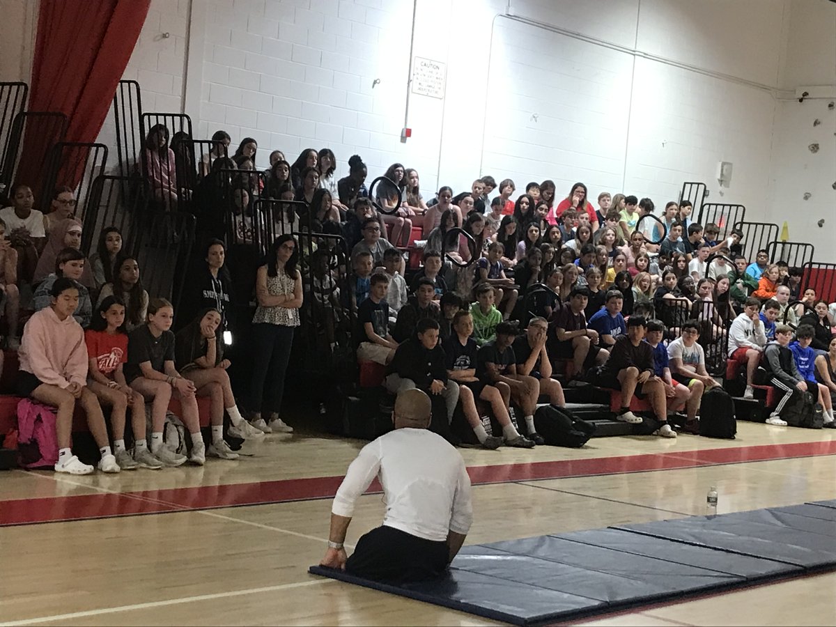 Great Hollow MS on Twitter "Thank you RohanMurphy for visiting Great