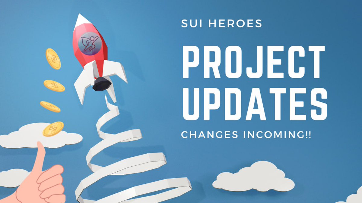 SUI Heroes project updates incoming!! 

Positive changes have been made to our IDO plans due to current performance. 

NFTs will now be free to all IDO participants!!

Make sure to check out our medium for all the details:link.medium.com/nYYz7FLROzb