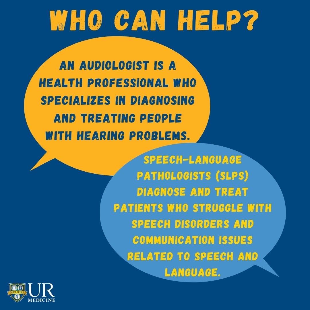 May is Better Hearing and Speech Month!  Many people live with unidentified hearing loss, often failing to realize they are missing certain sounds and words!
#BHSM #BetterHearing #audiology #speechtherapy #speechtherapist #speechpathologist #MedTwitter