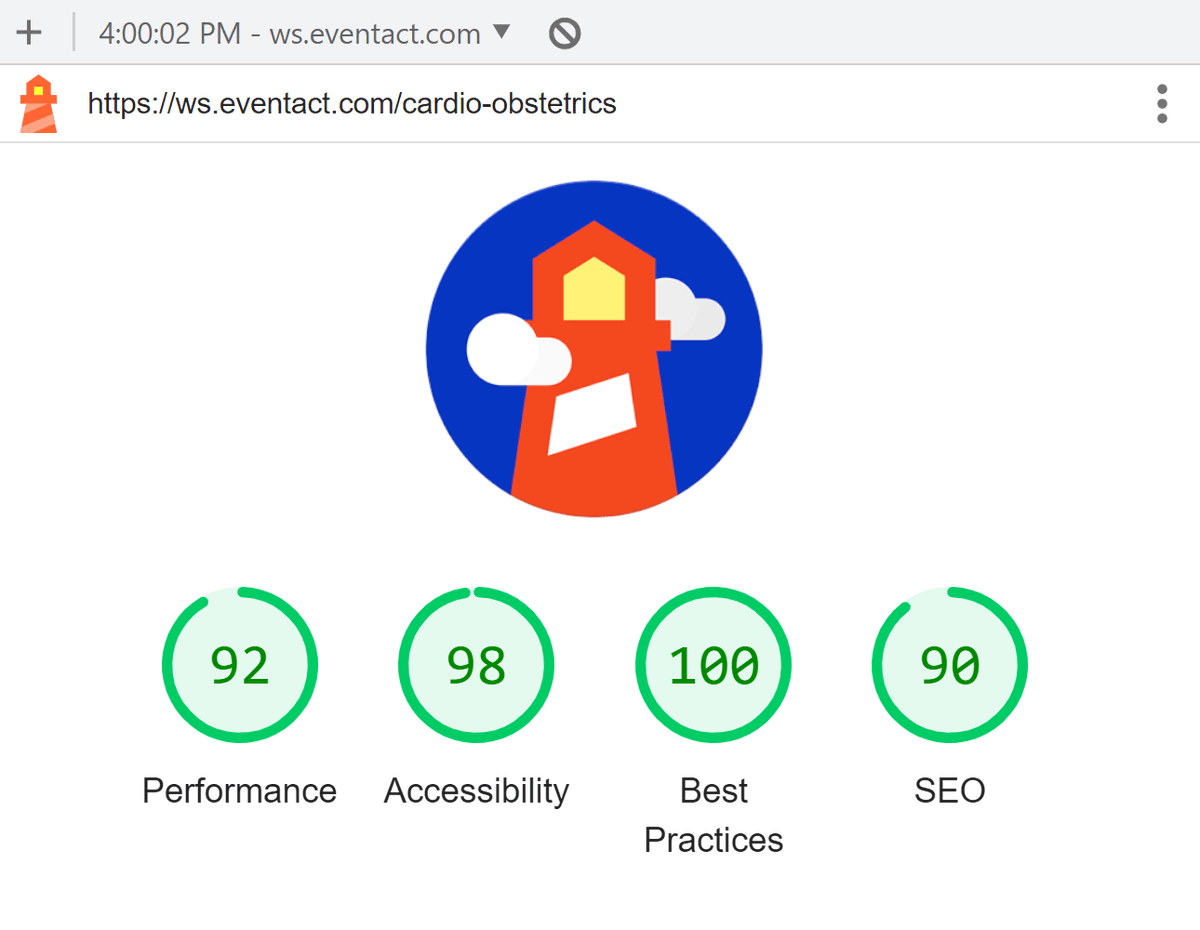 Introducing Eventact's event website builder performance update!   Get a 30% Lighthouse scores boost in SEO, Performance, accessibility, and best practices with zero effort.  

Organizing a #conference ?
Check out eventact.com to get more done and have less to do.