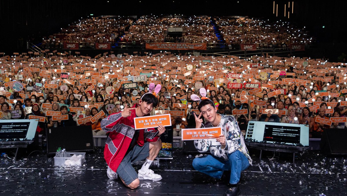 230515 iMe Malaysia Update

Foto bersama EXO-Ls saat EXO-SC Back To Back Fancon Tour In Kuala Lumpur pada 14 Mei 2023! 🧡

#CHANYEOL #찬열 #EXOSC_BackToBack_KL