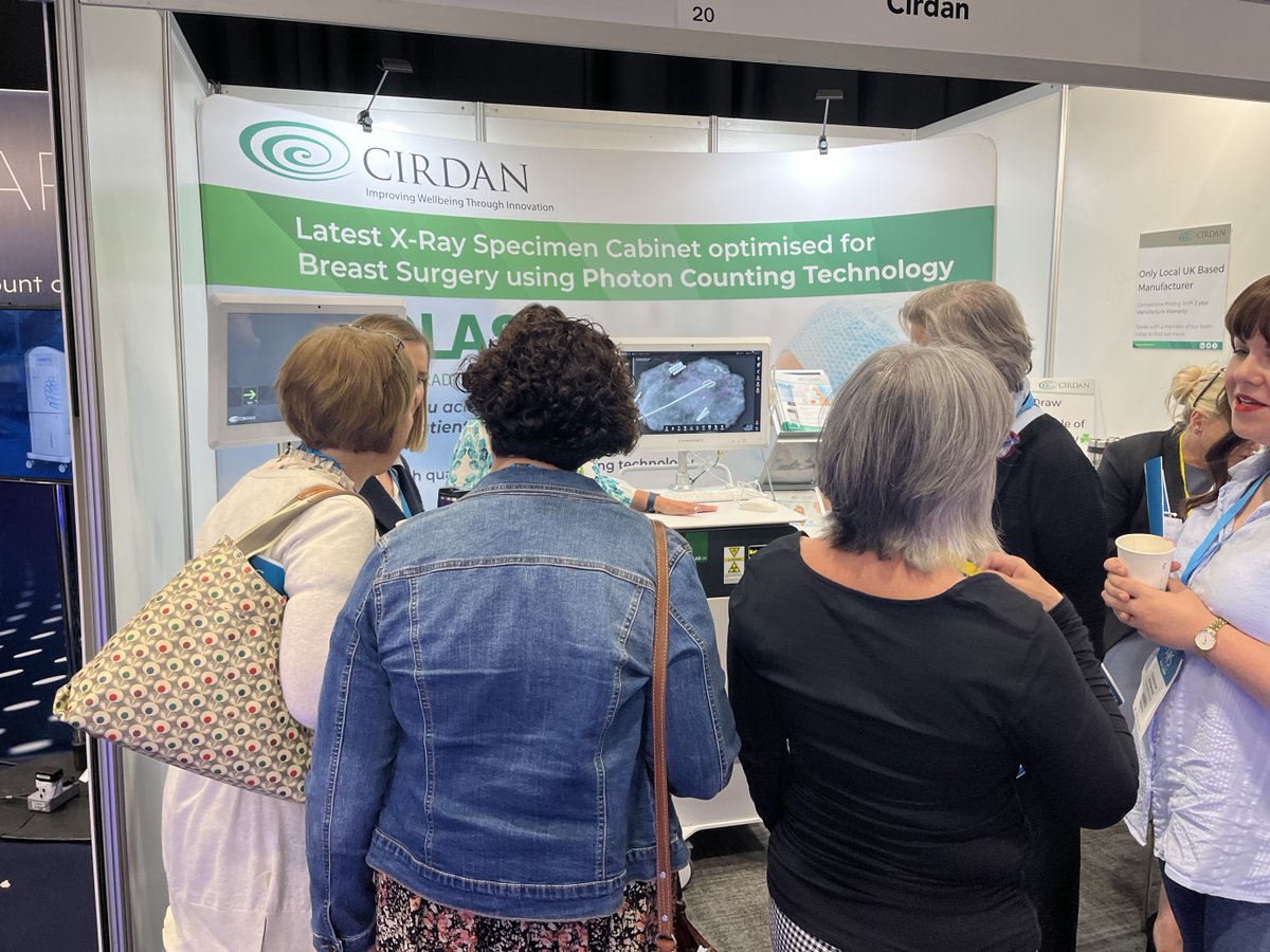 cirdan_com's tweet photo. Day 1 at #ABS2023 & it's busy at #Stand20! It's great to see interest in #SolasOR: an #XRaySpecimenCabinet optimised for #BreastSurgery with #PhotonCountingTechnology. Visit us to see how Solas OR can save time & #ReduceReExcisionRates in your OR.
We look forward to meeting you! https://t.co/TEbM9MiQNf