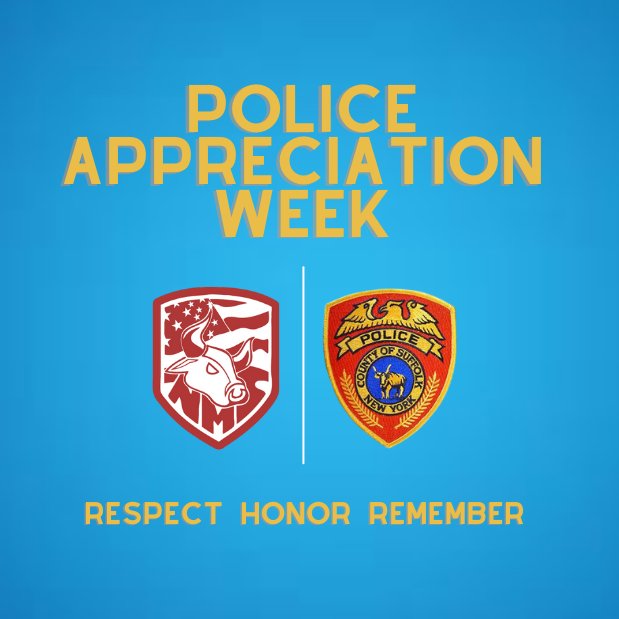 SCSD_NMS's tweet photo. We thank all the men and women who protect our wonderful communities. #PoliceAppreciationWeek #SmithtownPride https://t.co/6gHRf5Zn0P
