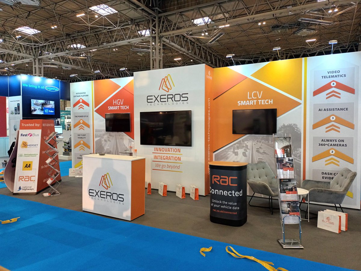 Do you have your own stand that you would like us to install for you? Not a problem! We have done this recently for our client <a href="/exerostech/">EXEROS Technologies</a> who wanted their existing equipment installed at <a href="/TheCVShow/">Commercial Vehicle Show</a> by our team.

#eventprofs #eventprofsuk #CVShow <a href="/thenec/">The NEC</a>