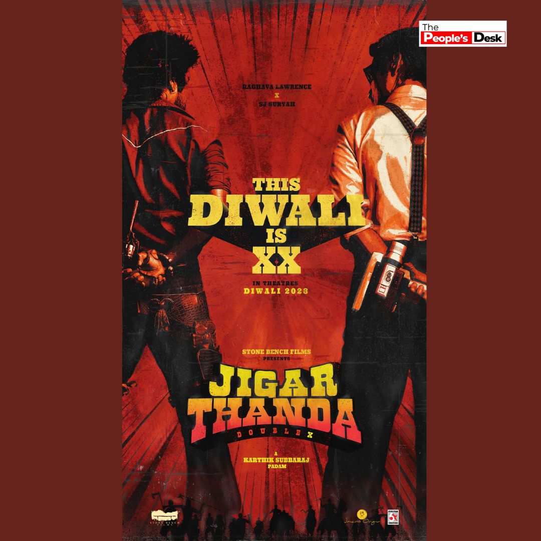 thepeoplesdesk's tweet photo. A SHOT Update from team Jigarthanda DoubleX π₯³π₯³
#ragavalawrence | #DoubleXDiwali | #JigarthandaDoubleX | #SJSurya | #aSHOTupdate | #CINEMAUPDATE | #TPD | #ThePeoplesDesk @karthiksubbaraj @iam_SJSuryah @offl_Lawrence @Music_Santhosh https://t.co/bH5hEYBEip