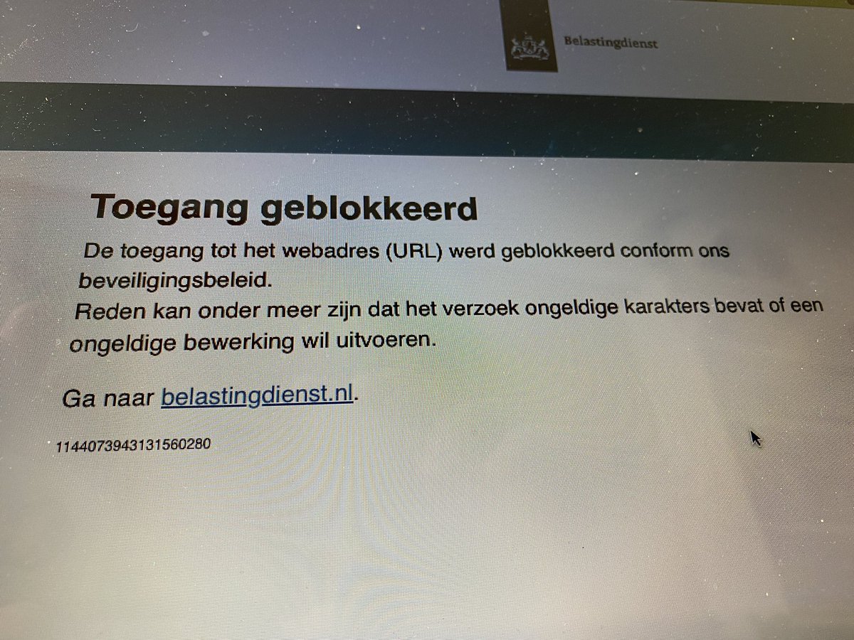 joostf1's tweet photo. Na 2 keer heen en weer op de website kan ik niet verder. Vervolgens kan ik ook helemaal niet meer inloggen? Wat moet ik nu @Belastingdienst ? https://t.co/Q9UFoQjpmP