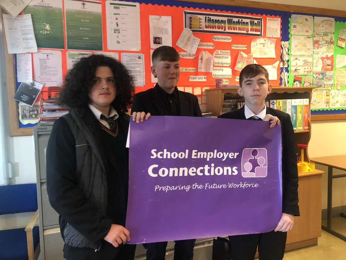 Sincere thanks to the staff and students of <a href="/StJosephsDerry/">Principal St Joseph's Boys' School</a> for kindly hosting our DCFT presentations. Hopefully the boys will now be excited by all of the incredible possibilities that lie ahead of them in their future careers! #preparingthefutureworkforce