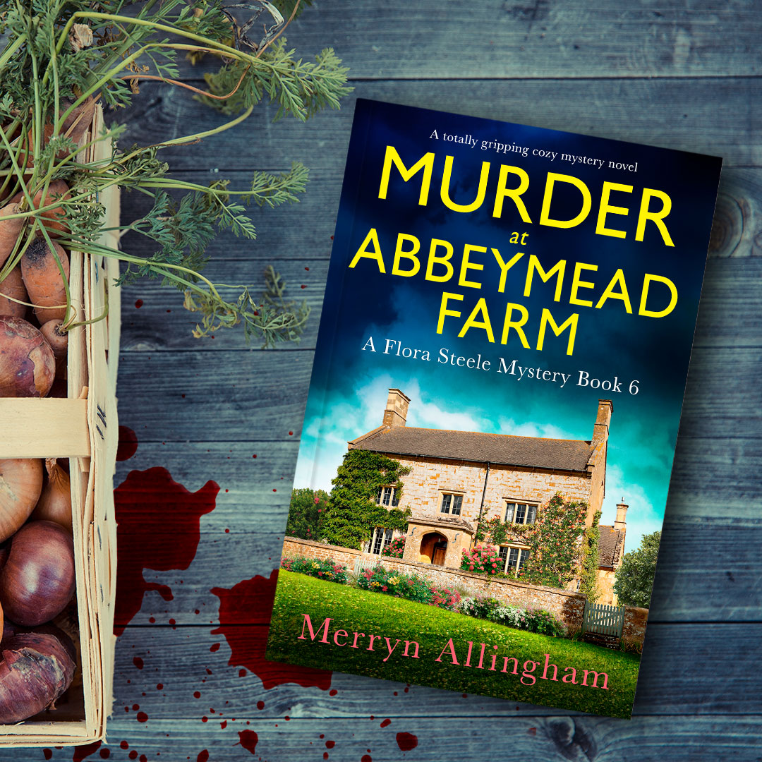 OUT TOMORROW! A completely addictive cozy crime novel set in the fictional Sussex village of Abbeymead. 

Pre-order now! Murder at Abbeymead Farm (A Flora Steele Mystery Book 6) by <a href="/MerrynWrites/">Merryn Allingham</a>.

Out May 16th: ow.ly/whZq50NO70O