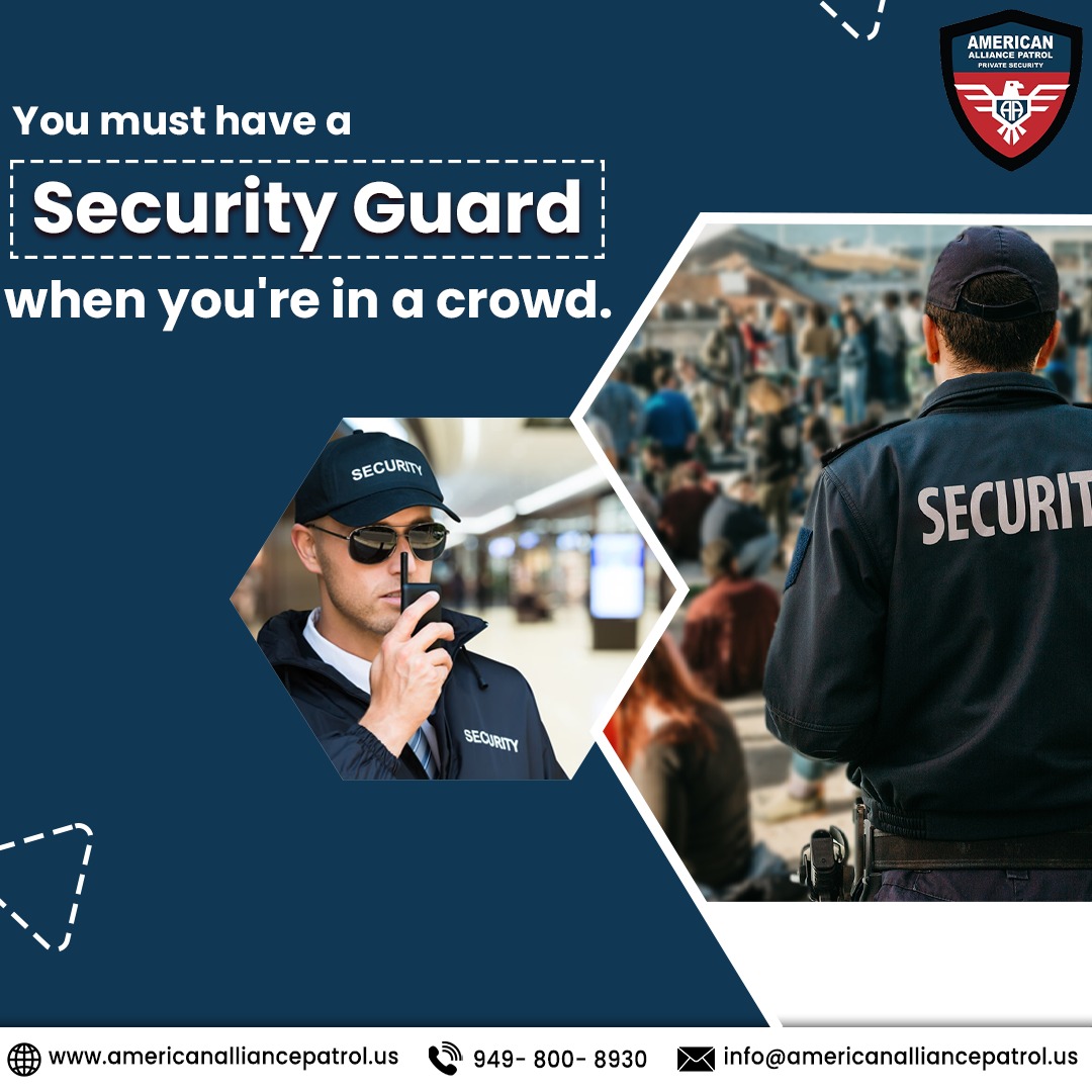 PatrolAlliance's tweet photo. You must have a
American alliance patrol private security
Security Guard when you're in a crowd

Contact us now to discuss your security needs
Contact Us +1(949) 800- 8930
Visit our website https://t.co/GQPI53k0x7

#securityguards #securityguards #securityguardservice #security https://t.co/gqFH5Y2cr7