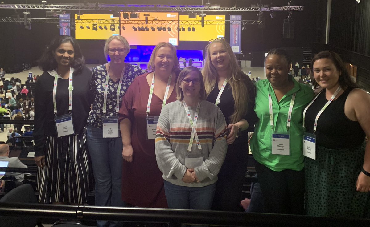Nursedee19's tweet photo. #DNSPQ students having a day out at #congress23 @_BNUni @Gailgoddard4 https://t.co/GS9Sjj4jnv