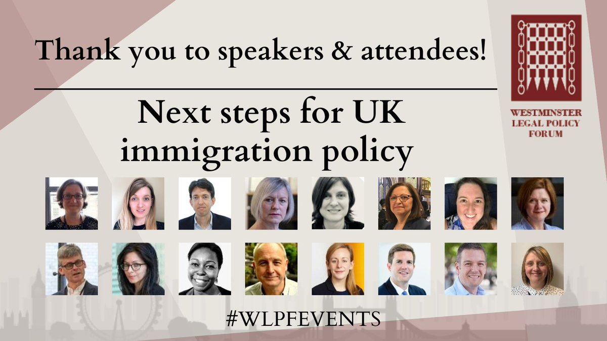 WLPFEvents's tweet photo. Thanks to speakers Sheena Kerr @KingsCollegeLon @chrisfordeleeds @UKHospKate @CaroWaterfield Dr Seema Farazi @kingsleynapley @mdrimmigration @sachawoollegal @MirandaButler3 @UniofNottingham @NazekRamadan David Camp @atleunit @ukhomeoffice & attendees for joining #WLPFEvents! https://t.co/hBSz5J6qno