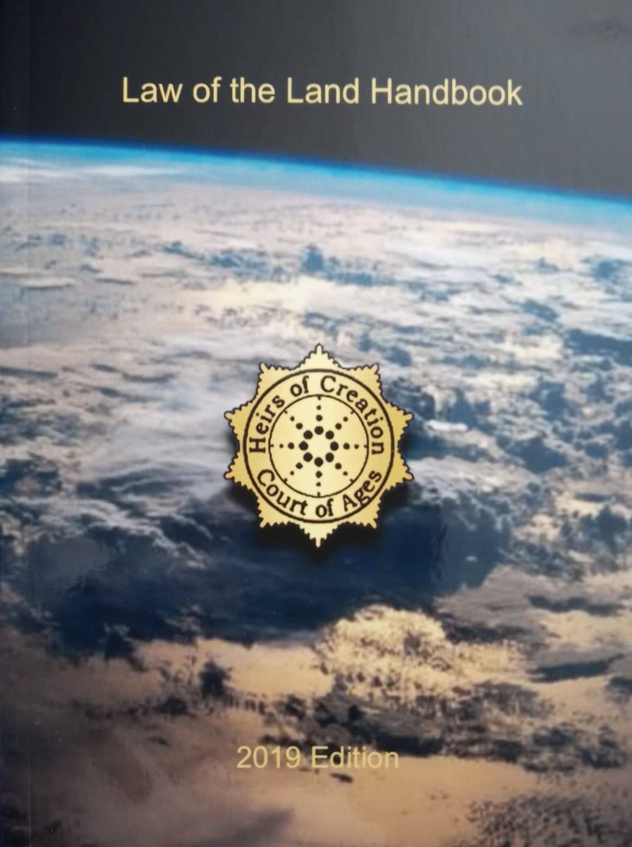 Illumin8tion21's tweet image. "We needed a new jurisdiction because the old one was corrupt beyond repair." - Cindy K. Currier  w4nl.com #HeirsofCreation #CourtofAges #LawoftheLandHandbook #Codified #HeirshipEconomy #NaturalLaw #w4nl