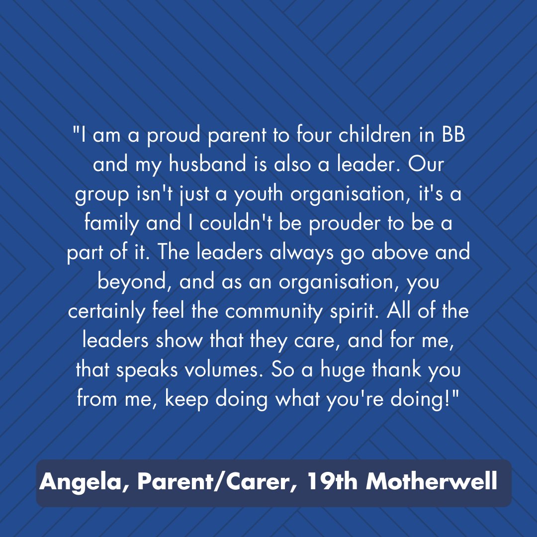 theboysbrigade's tweet photo. We are SO grateful for our leaders and for all of the time and effort that they give to The Boys' Brigade!

Your efforts will never go unnoticed at BB, which is why we've been asking members, parents and carers  to share their appreciation for the volunteers at their local BB 🙌 https://t.co/AuvkNT1fuf