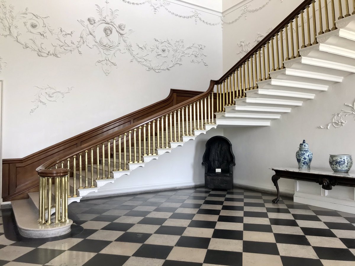 A great day filming at Castletown House last week with stone mason Gunther Wolters and geologists Patrick Wyse Jackson &amp; Louise Caulfield. Thanks to the team <a href="/castletownOPW/">Castletown House</a>
