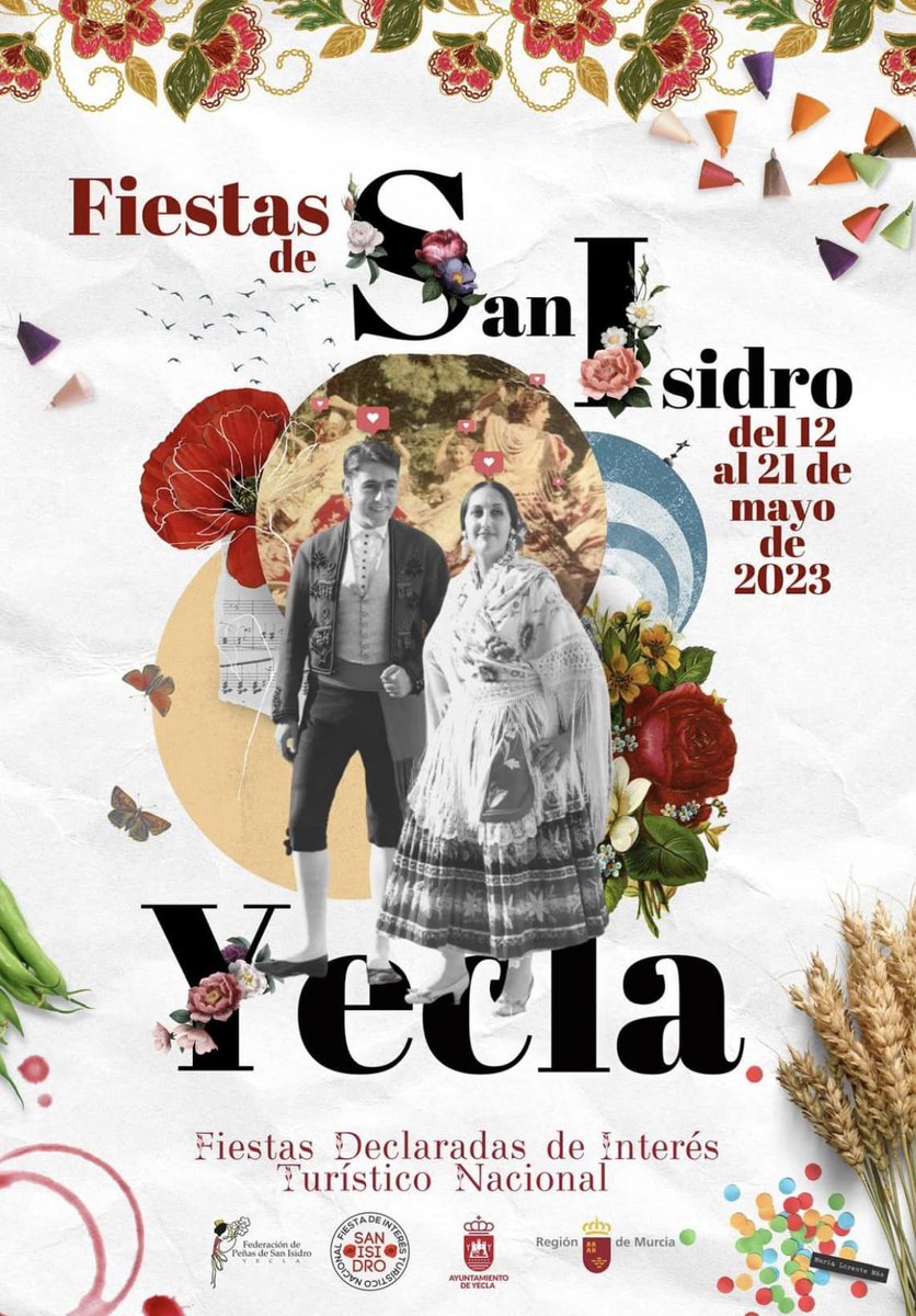 Mañana miércoles a las 20:30h en Los Ventorrillos, Fiestas San Isidro 2023: Cena de convivencia.

yecla.es/agenda/fiestas…