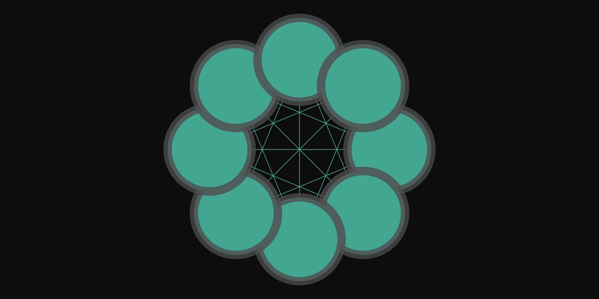 randomGraphs's tweet image. Complete Graph (8 nodes)