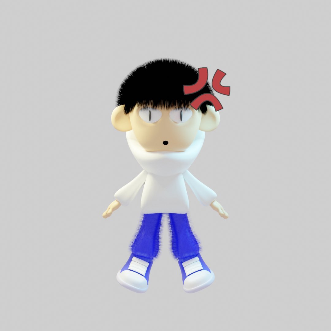 emiii3d's tweet photo. New character #blender #art#3d #blender3d #design #render #bler #dart #animation #character #designer #illustration #artist #stylizedart #3dcharacter #dartist #characterd #b3d #characterart https://t.co/I4tzIV71sF