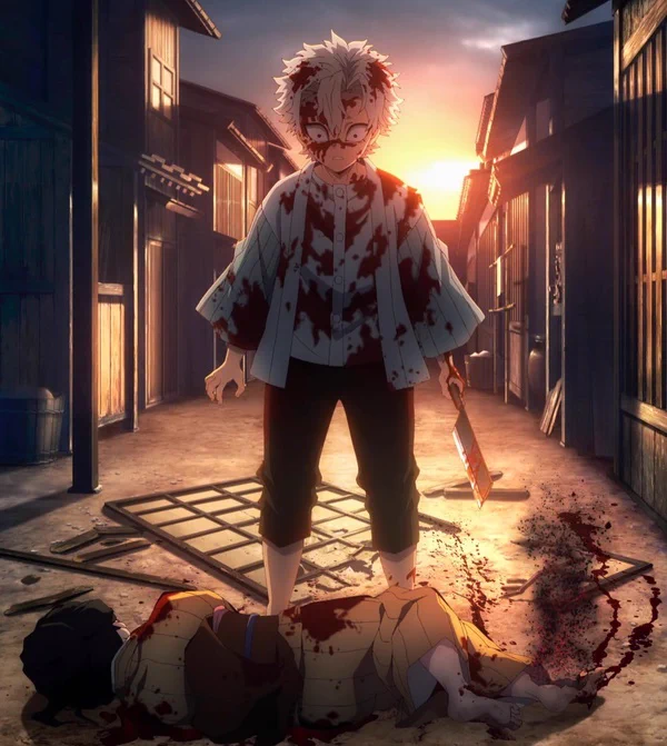 #鬼滅の刃刀鍛冶の里編   弟以外の家族を皆殺しにされて打ちのめされてるのに、その弟にから人殺しなんて言われたら・・・