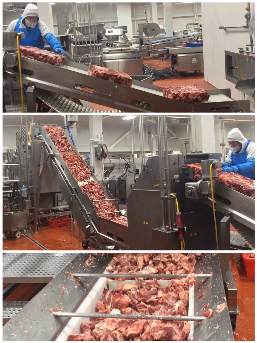 Fabretall's tweet image. Con la PreBreaker, en 4sg desmenuzas un bloque a -20C y de la máquina con cinta transportadora directo a la picadora… (1era foto)

¿Como lo haces ahora? ¿Cuando tardas actualmente? (2da y 3era foto)

Informate en comercial@fabretall.com

#congelado #carnicas #embutidos #lacticos…