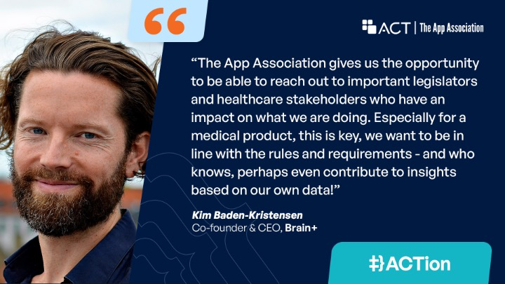 Apps are changing the world of medicine, offering unprecedented ways to handle our health. Regulatory issues can put connected health innovation at risk. Learn more from <a href="/KimBadenK/">Kim Baden-Kristensen</a>, co-founder &amp; CEO of member company <a href="/TheBrainPlus/">Brain+</a>. actonline.org/2020/11/08/mem…