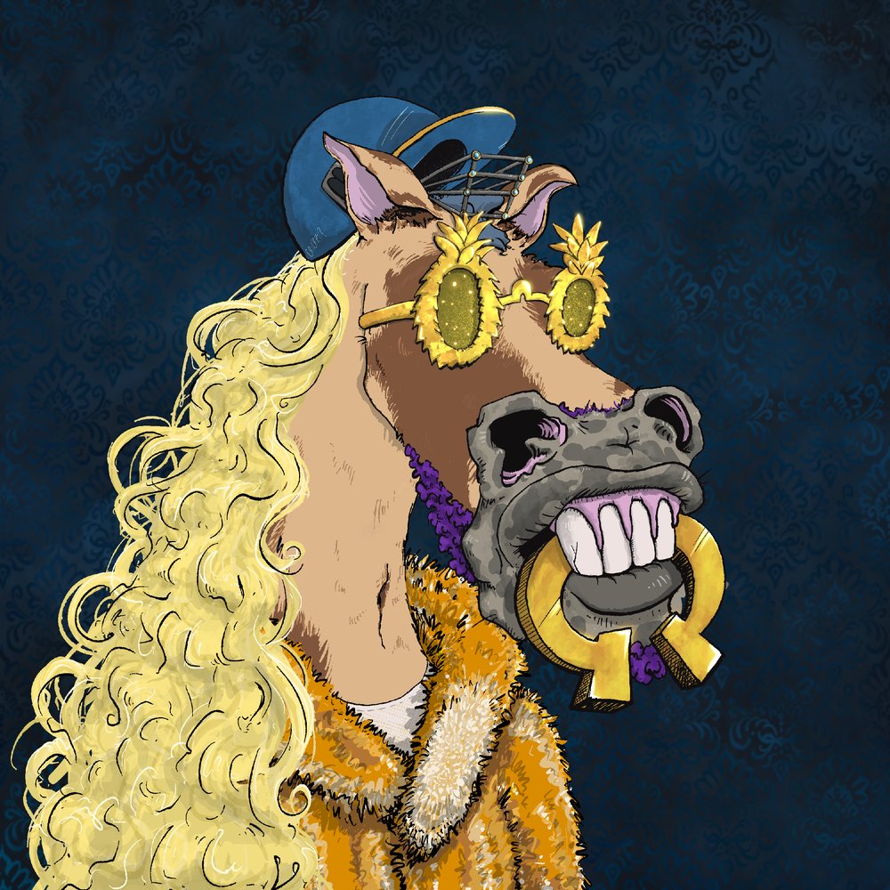 SalesFrh's tweet photo. Filthy Rich Horse #02031 with Attire: Fox Fur (1.71%) sold on https://t.co/cSvvdcaLeb for a collection offer of ₳47 ($17.40) https://t.co/YJTEEK5TIA