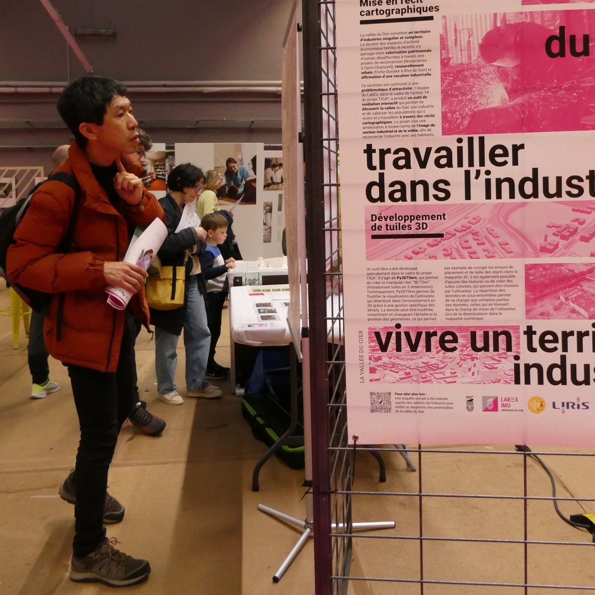 LabExIMU's tweet image. ♦ Quelques images de l'édition 2023 du festival Pop Sciences... Merci d'être venus si nombreux nous rendre visite sur le stand "Découverte d'une vallée industrielle" !