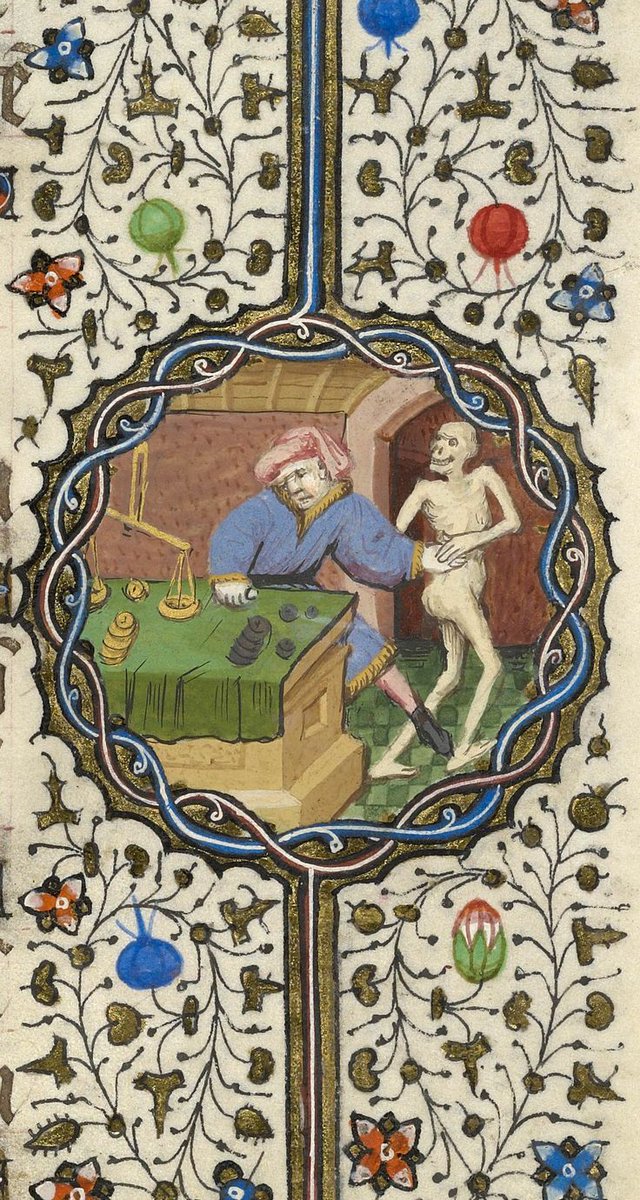 phil_lol_ogist's tweet photo. "Death taking the scholar as scholar awaits conference reimbursement" 
#kzoo2023 https://t.co/PND6A6rjHI