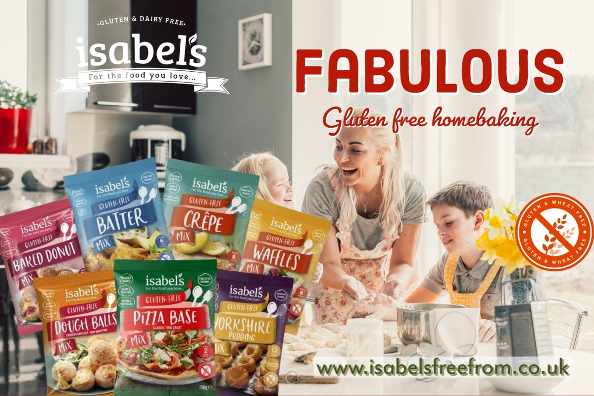 And that's not all! We've got extra special 15% OFF discount code for all our amazing customers. Just use code BONUS1 at the checkout  throughout the week. 🎁 isabelsfreefrom.co.uk
#CoeliacAwarenessWeek #GlutenFreeLiving #IsabelsFreeFrom #InclusiveEating #DeliciouslyGlutenFree