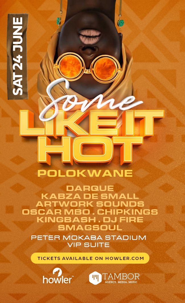 Playing at 0ne 0f Polokwane’s massive event 🤌🏾🔥

SomeLikeItHot 

Grab your ticket 🎟