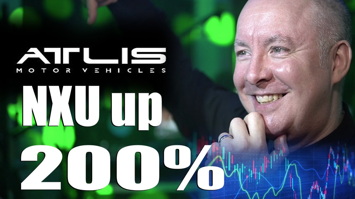 MartynInvestor's tweet photo. $AMV #Nxu
#Atlis
NXU Atlis Motor Vehicles UP 200%
LIVE on YouTube
https://t.co/Ek45HyjSWh
Join us LIVE every trading day on YouTube and Rumble
https://t.co/SOTLUSXfHu
https://t.co/WedCdg9msr
#martynlucas #investing #LucasAdes
For the music @martynlucas https://t.co/GfWyAnJ3BB