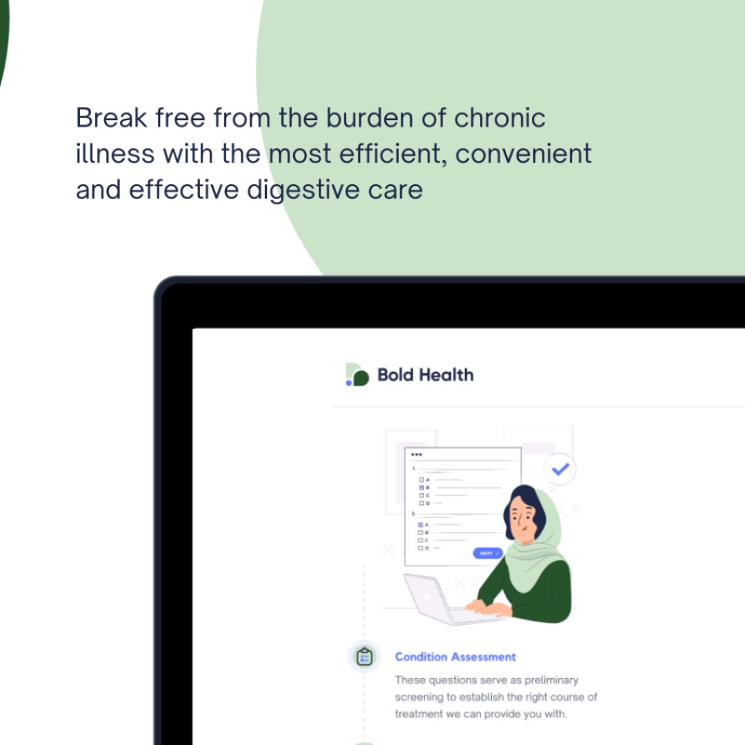 Bold Health's program provides an application connecting you with gut health specialists, health management tools, and care pathways at the tap of a finger.

#GutCareReimagined #healthygut #digestivehealth #microbiome #guthealthmatters #ibs #digestion #gutmicrobiome