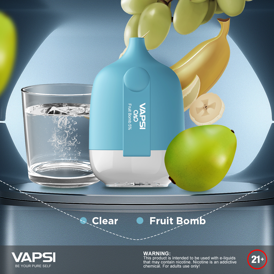 Wow, indulge in the refreshing burst of fruit flavor with VAPSI OAO disposable! 😮

Warnings: This product is only for adults.

#Vapsi #Vapsioao #vapersunited #vaperwave #disposablevapepen #worldwidevaper #podkits