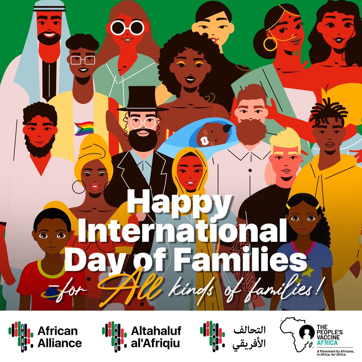 Today on International Family Day, we celebrate the beauty of diversity that makes families unique and beautiful. Happy International Family Day! #internationalfamilyday #FamilyDay #InternationalDayofFamilies #DiversityAndInclusion