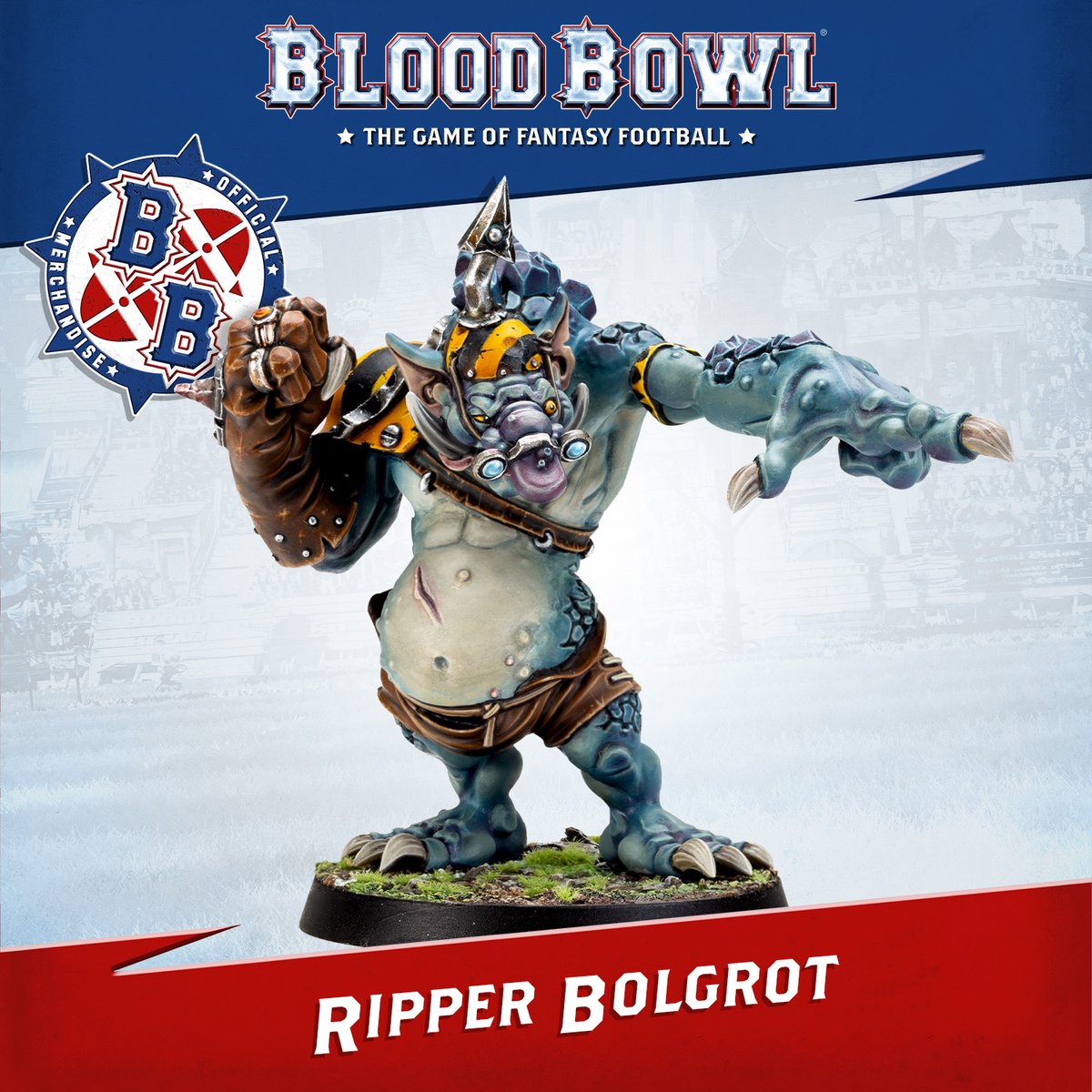 "Ripper Bolgrot has penned three bestselling books, Bob." – Jim
"I've eaten all three of them Jim, they're very good." – Bob

Take a closer look at the new Blood Bowl miniature: bit.ly/451DRXH

#WarhammerCommunity