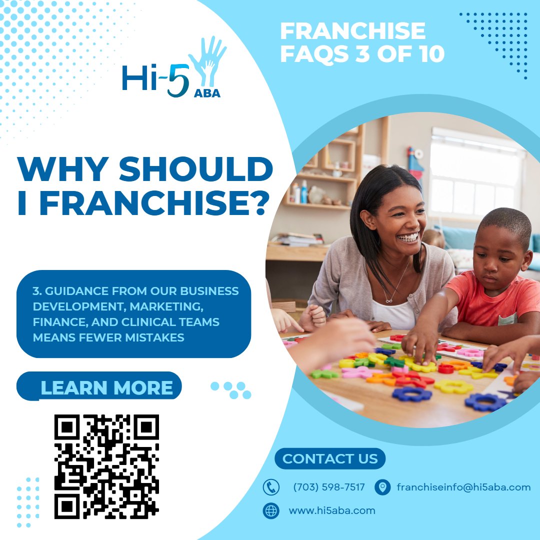 Hi5ABA1's tweet photo. #aba #autism #ABApractice #franchiseopportunity #autismtherapy #Hi5ABA https://t.co/rNN5DmvGyr