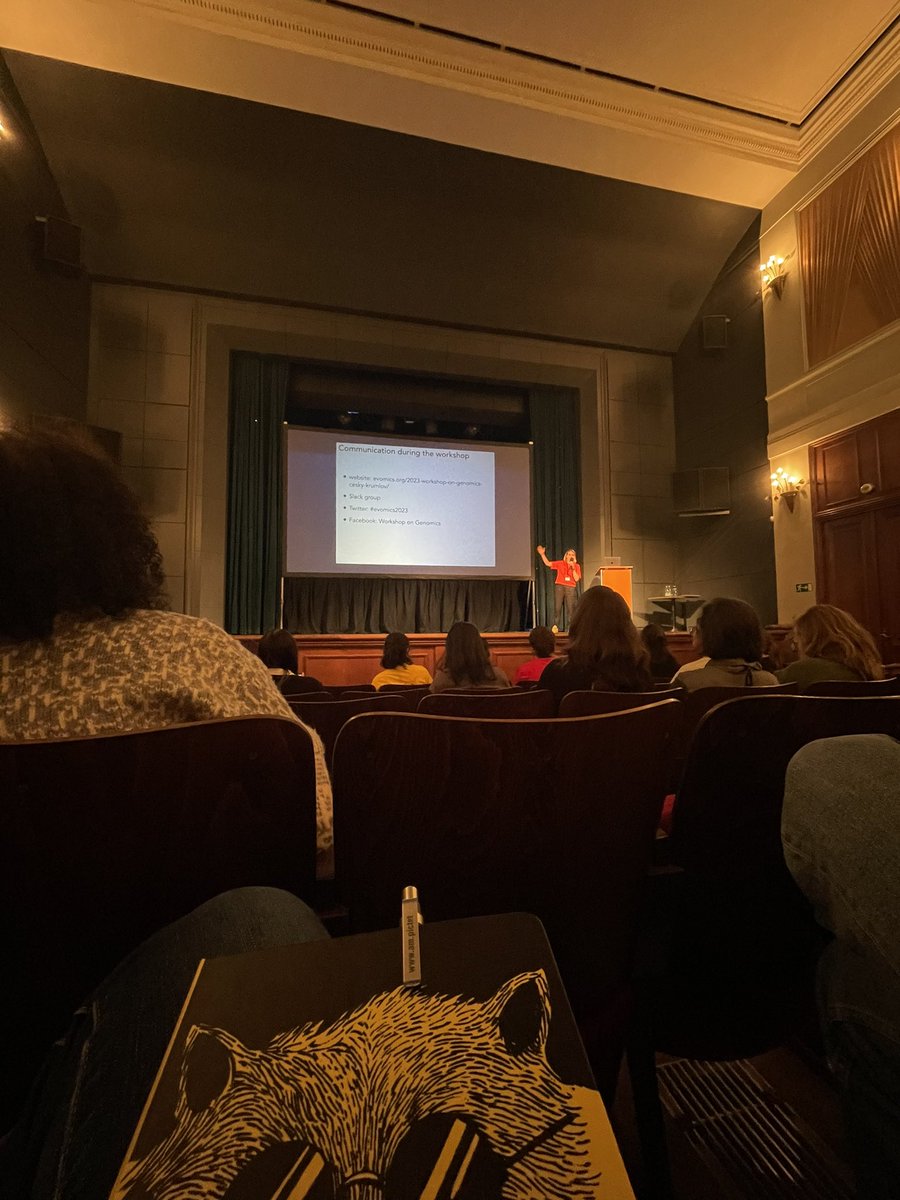 ale_riccieri's tweet photo. So it begins…🧬👩🏻‍💻 #evomics2023 https://t.co/cGYMjZ8ord