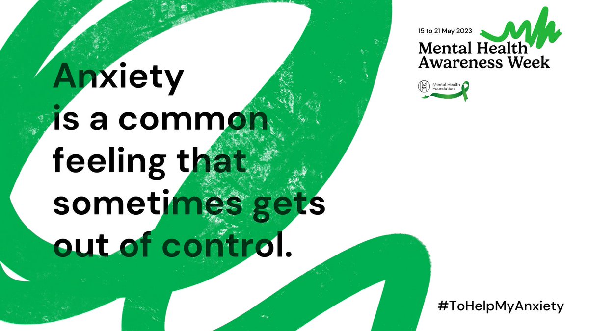 BHA (@bhacommunities) on Twitter photo It's Mental Health Awareness Week, and this year's theme is anxiety.
<a href="/mentalhealth/">Mental Health Foundation</a>'s free resources will help you understand more about anxiety and the things you can do to help.
Visit: mentalhealth.org.uk/mhaw
#BHA #MentalHealthAwarenessWeek #ToHelpMyAnxiety It's Mental Health Awareness Week, and this year's theme is anxiety.
<a href="/mentalhealth/">Mental Health Foundation</a>'s free resources will help you understand more about anxiety and the things you can do to help.
Visit: mentalhealth.org.uk/mhaw
#BHA #MentalHealthAwarenessWeek #ToHelpMyAnxiety