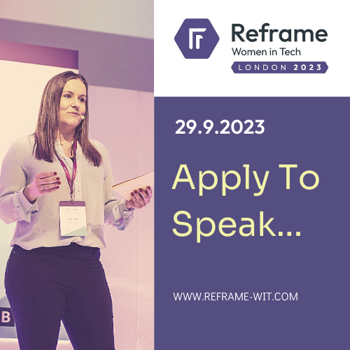 ❗Speaker Applications for Reframe Women in Tech London 2023 are open NOW! ❗

loom.ly/yPJPFcM

#ReframeWITLDN23 #ApplyToSpeak #YourStage #SpeakingOpportunity #YourVoice #WomenInTech #Community #WomenInTechLondon