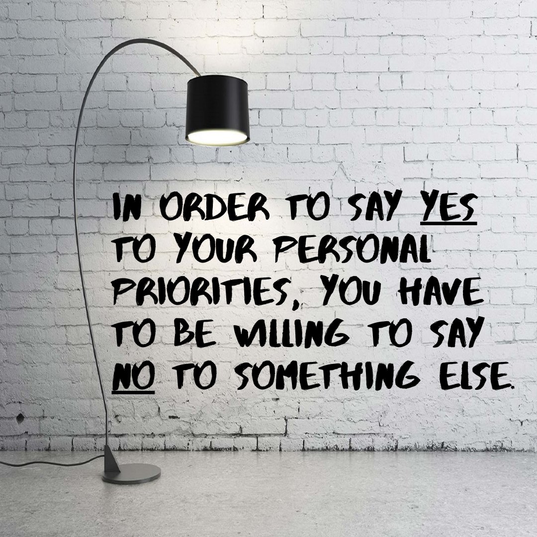 GoodThingsGonna's tweet photo. ๐ซ In order to say YES to your personal priorities, you have to be willing to say NO to something else. ๐ซ
#personalpriorities #selfcare #mindfulness #selfimprovement #lifegoals #focus #successmindset #sayingno #selfreflection #intentionalliving https://t.co/eFyFVNw1xk