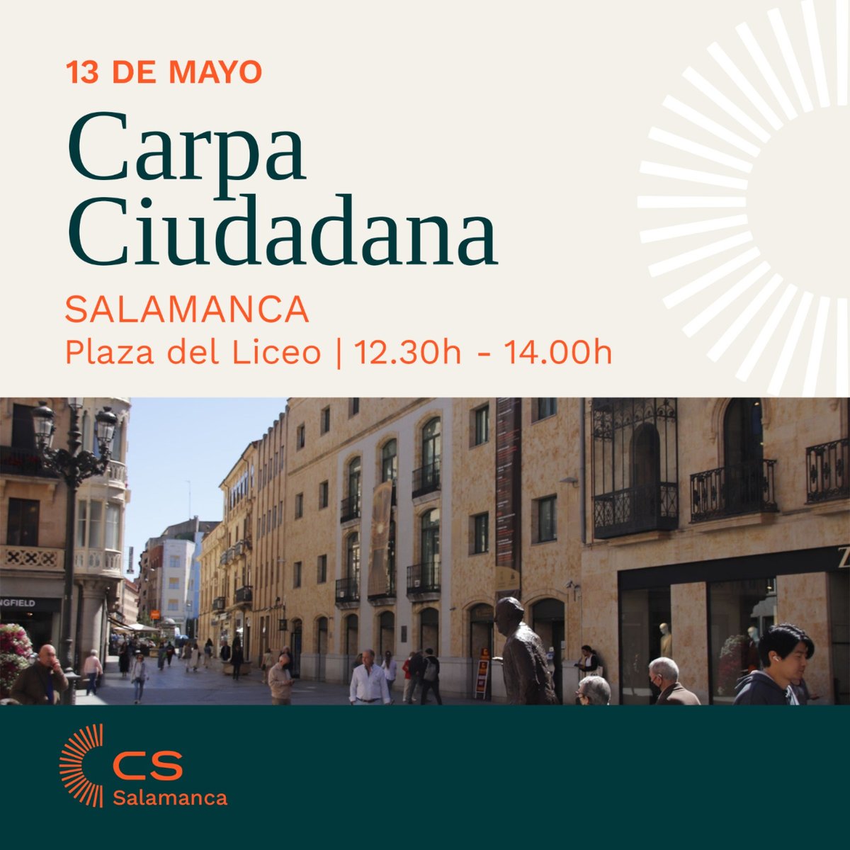 🗳️ ELECCIONES MUNICIPALES 2023

📙 AGENDA 14 DE MAYO 2023

✨ ACTO: Presentación candidatura de Frades de la Sierra

📍DONDE: Plaza Gabriel y Galán 

🕛 HORA: 11:00h

#candidatos #elecciones2023 #politicaespañola #ciudadanos #ciudadanossalamanca #santamarta #ciudadanossantamarta