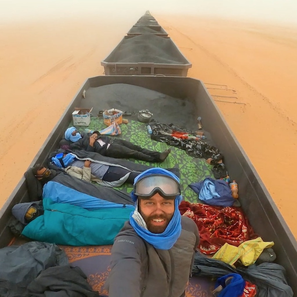 Crazy_Puffin_'s tweet photo. Do you want to ride the Iron Ore Train in Mauritania?🇲🇷
This could be you riding through the Sahara desert.
We have plenty of new trips scheduled for Mauritania. 
Come and ride with us🚂🚂🚂

.
.
.
.
.
.
.
#crazypuffin #crazypuffinadventures #Ironoretra… https://t.co/RE9VPQxxNs https://t.co/09NjbAFdnd