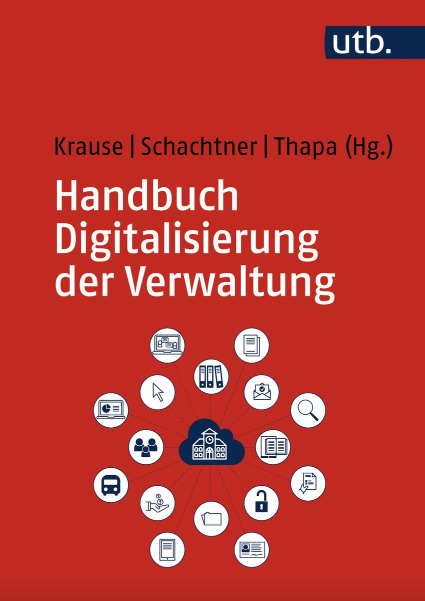 Nutzerfreundliche Formulare sind gut, keine Formulare sind besser! #fortiss stellt in "Proaktive Verwaltungsleistungen" im Buch "Digitalisierung der #Verwaltung" Services vor, die den Aufwand radikal reduzieren + formularlos sind
transcript-verlag.de/978-3-8252-592…

<a href="/transcriptweb/">transcript Verlag</a> <a href="/nhuKreteP/">Peter Kuhn</a>