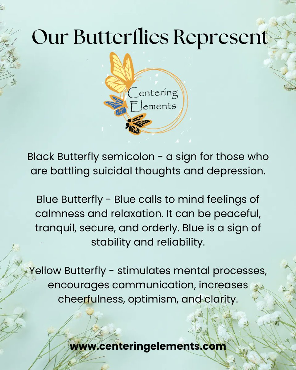 In honor of our Anniversary and Mental Health Awreness Month we are giving out butterflies! #MentalHealth #MentalHealthMatters #MentalHealthSupport #Mentalhealthadvocate #MentalHealthWarrior #MentalHealthAwarenessMonth #MentalHealthIsImportant #MentalHealthAwarness