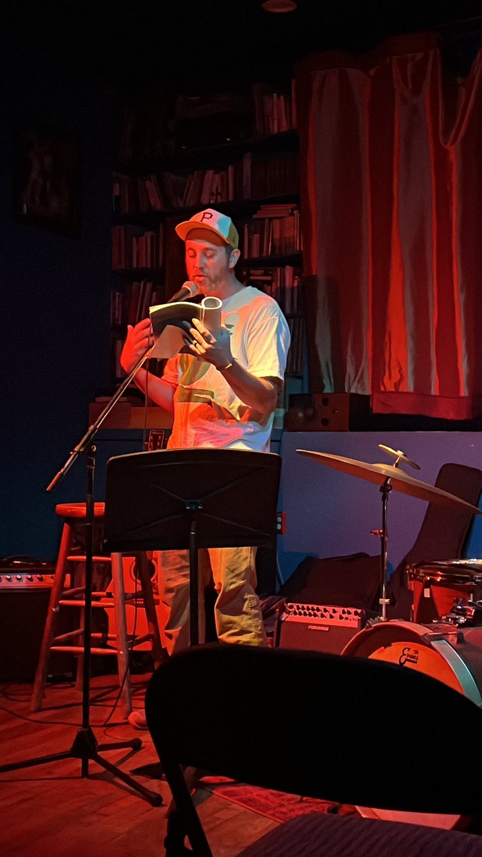 Michael Garrigan (@m_garrigan) on Twitter photo Got to read some poems in between sets of some pretty cool music from <a href="/dave_heumann/">Dave Heumann</a> at Normal's last night. Got to read some poems in between sets of some pretty cool music from <a href="/dave_heumann/">Dave Heumann</a> at Normal's last night.