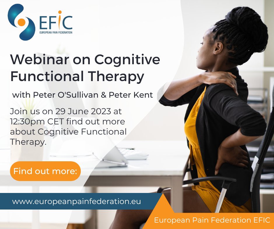 Registration now open👇
fal.cn/3yfFM

See you there! <a href="/EFIC_org/">European Pain Federation EFIC®</a>